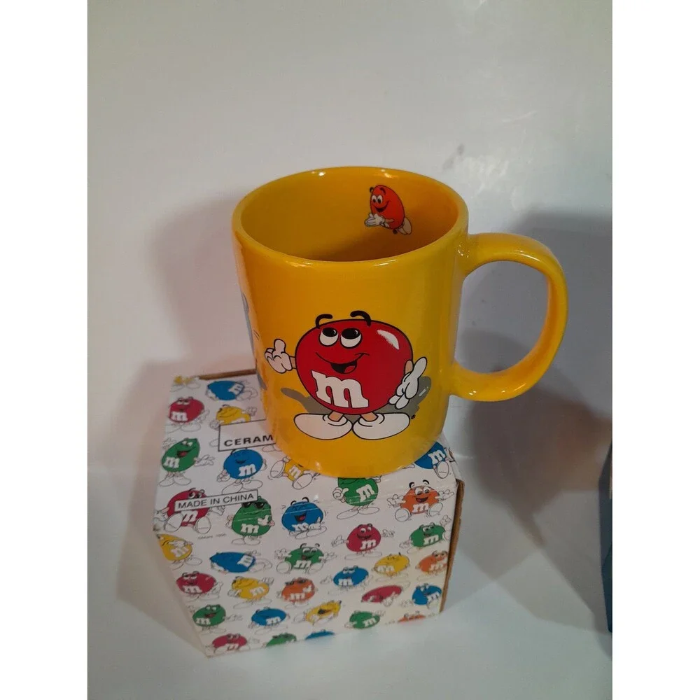 M&M's Dispenser Machine and Mug